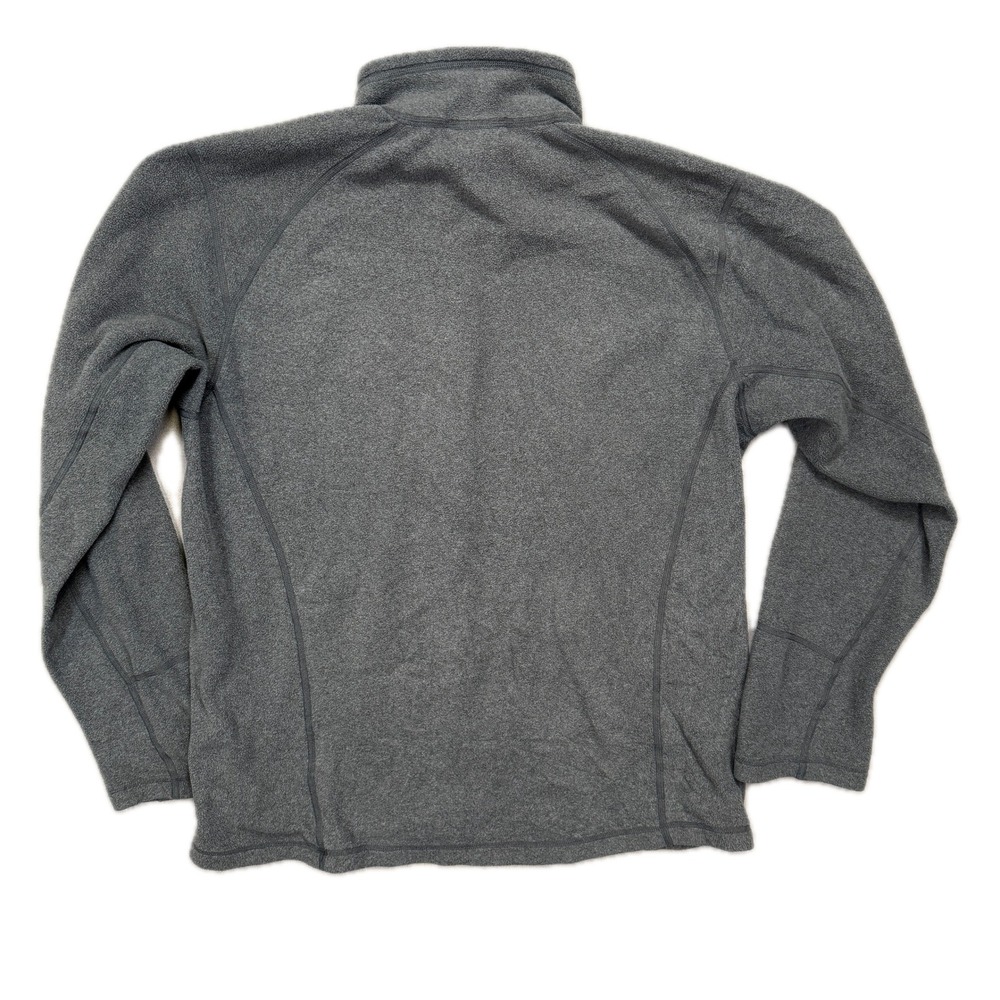 The North Face Men's Fleece Quarter Zip Pullover Gray M - Picture 8 of 8